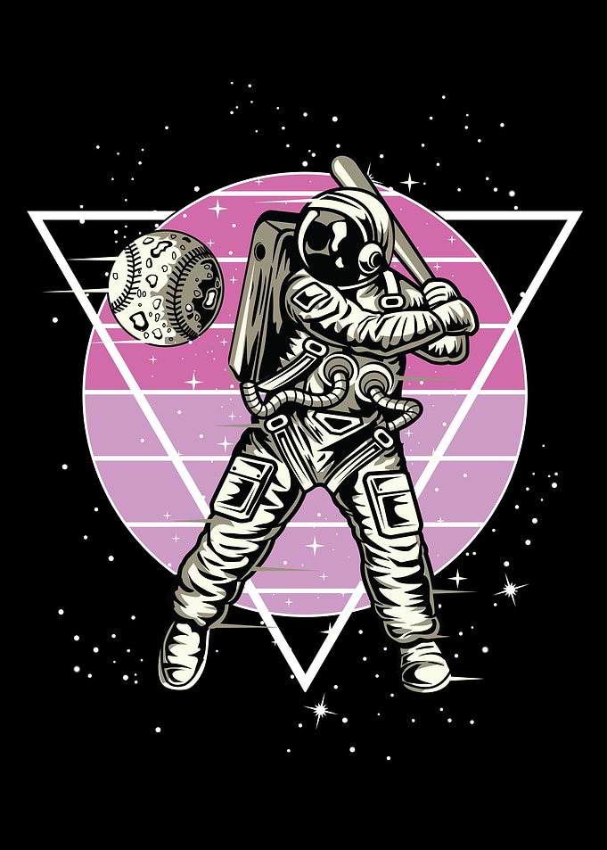 Baseball Astronaut