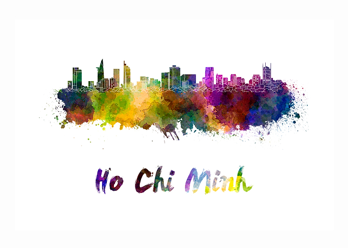Ho chi minh skyline