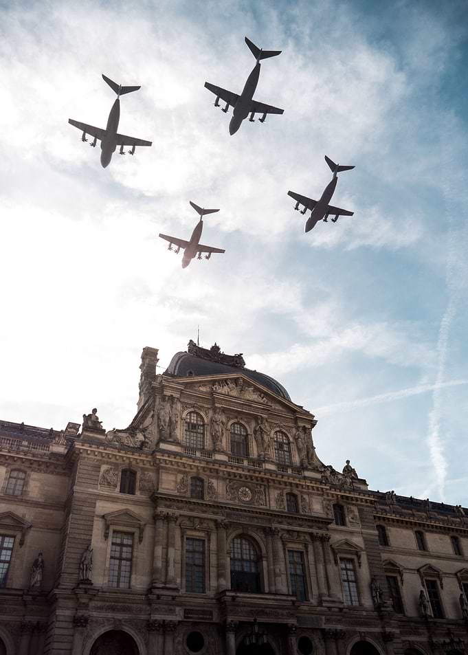 Planes of July 14