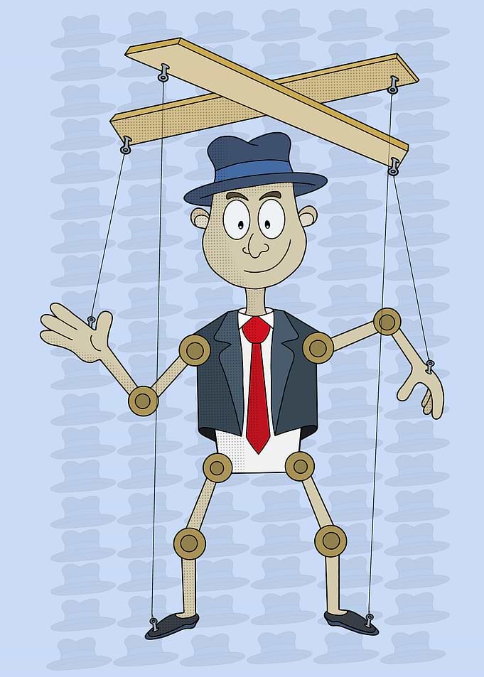 A fun puppet