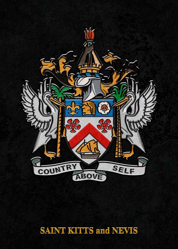 Arms of St Kitts and Nevis