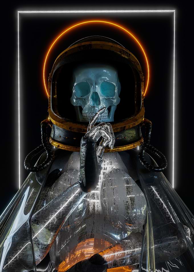 Robot Skull