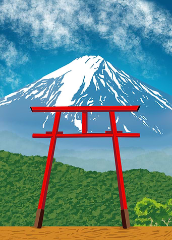 Mount Fuji in Japan
