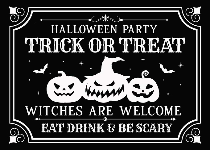 Trick or Treat SIgn