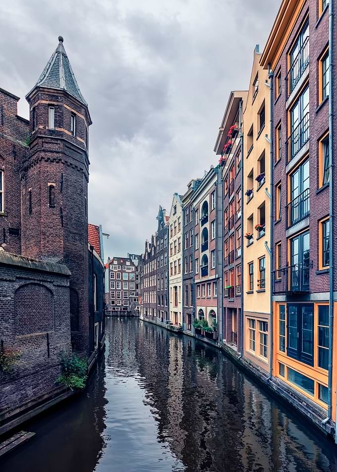 Canal in Amsterdam
