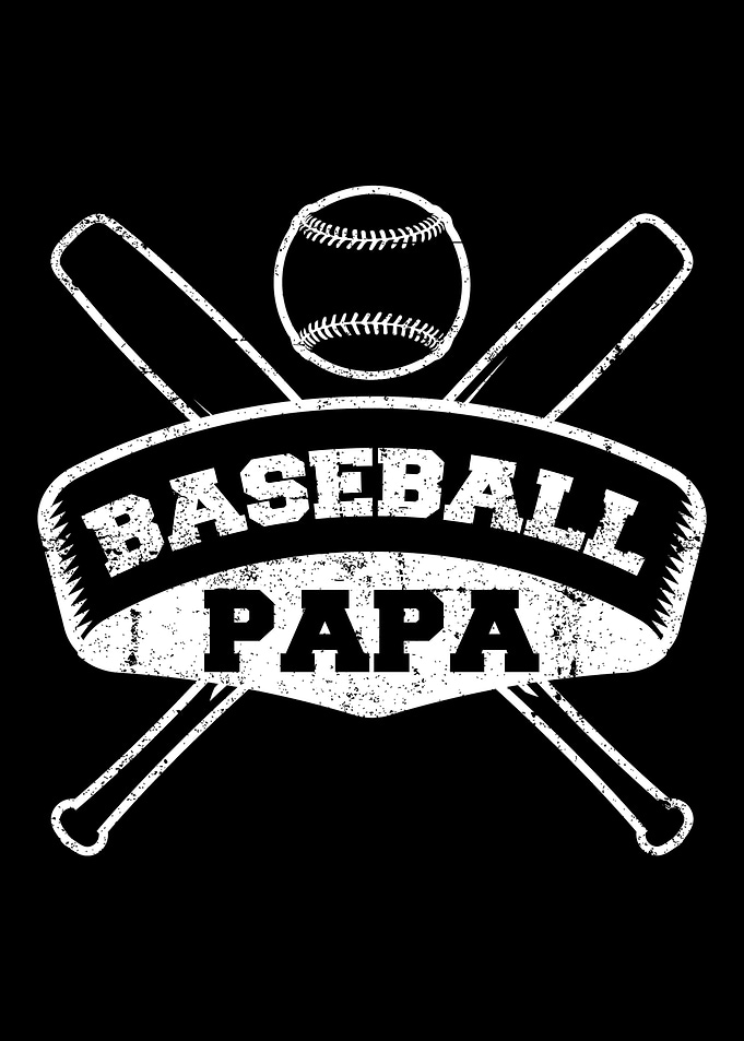 Papa Baseball Dad