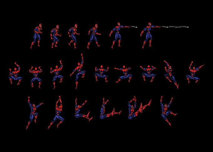 Spidey Sprites