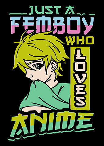 femboy anime illustration