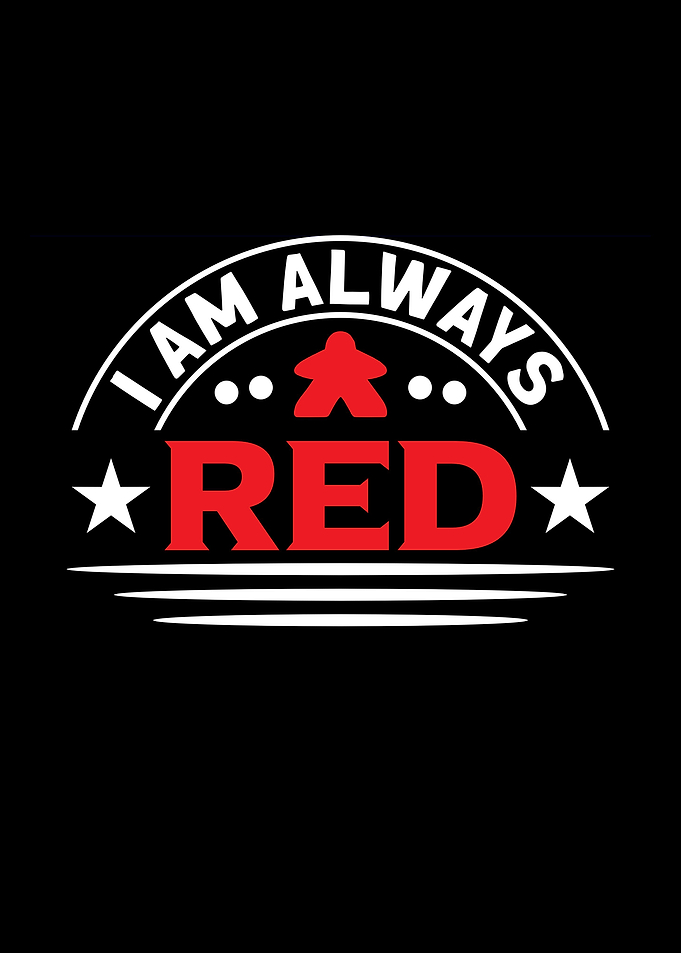 I am always red