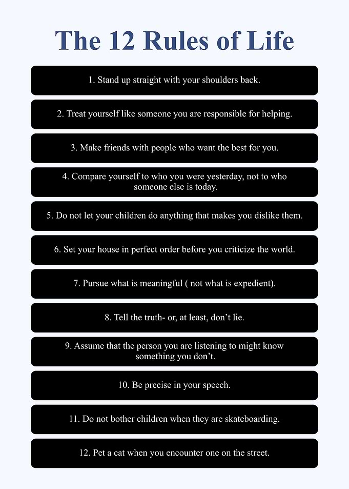 12 rules of life