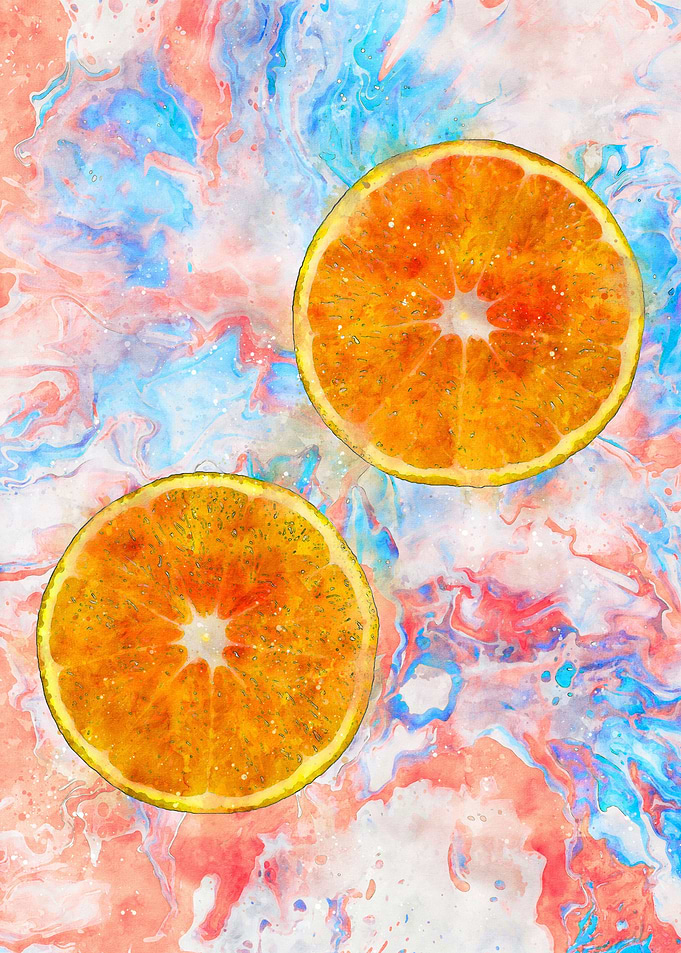 Two Orange