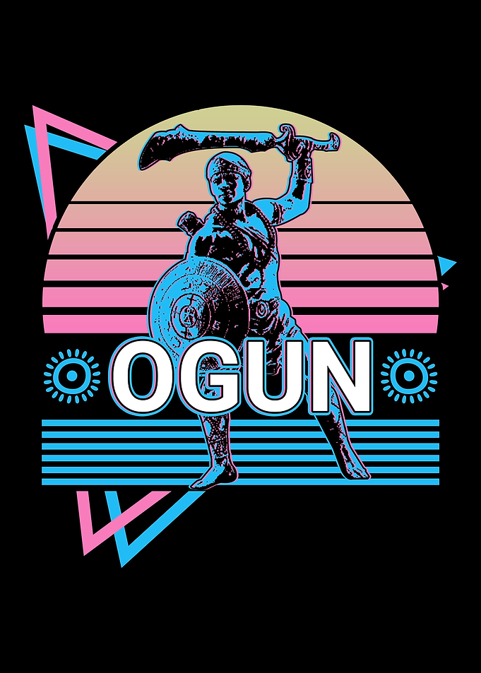 Ogun Orisha African Deity