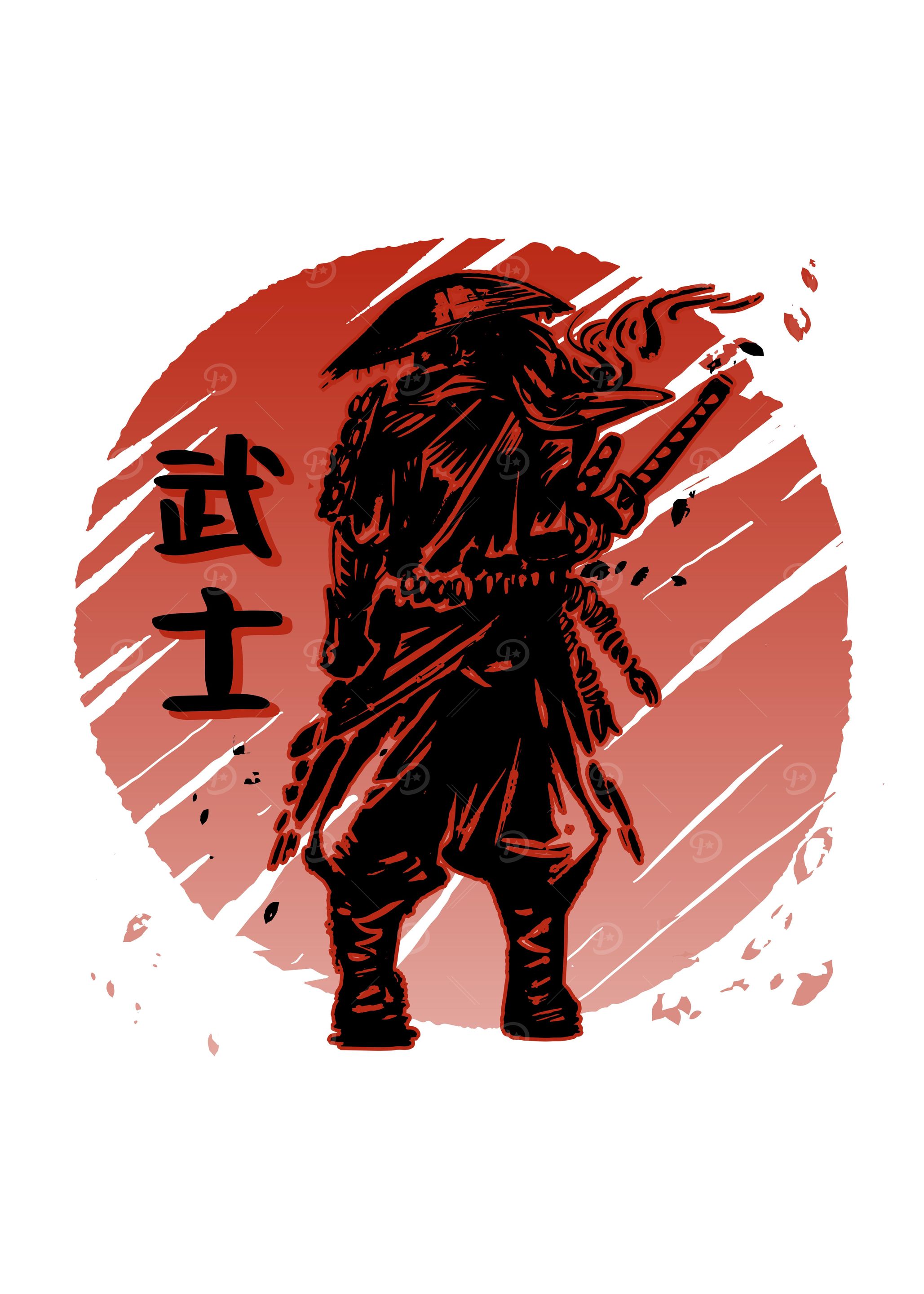Japanese Samurai Warrior