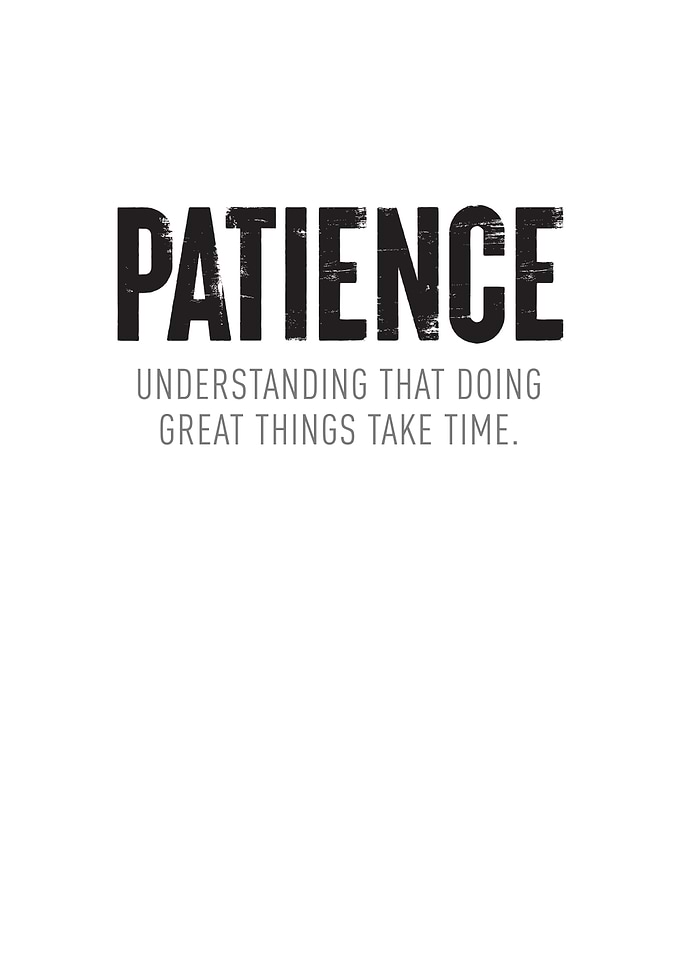 Patience Motivation