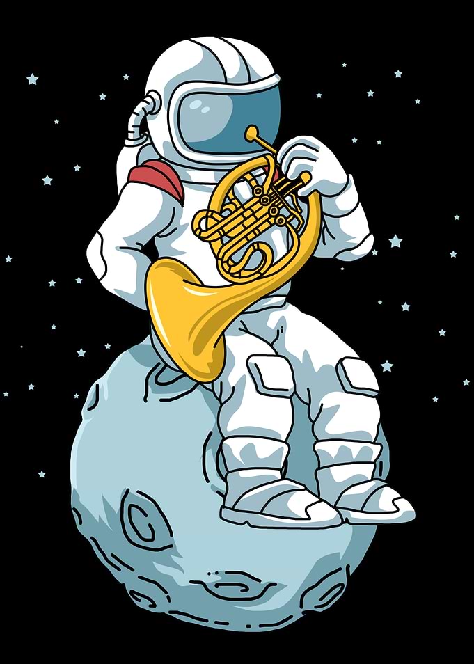 French Horn Big Band Music