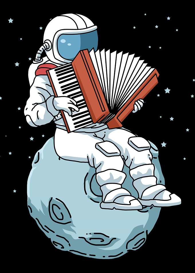 Accordion Astronaut Music