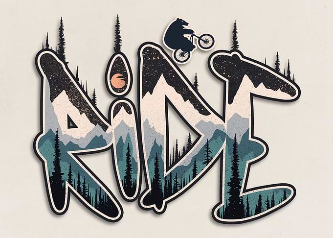 MTB Enduro and Bicycle