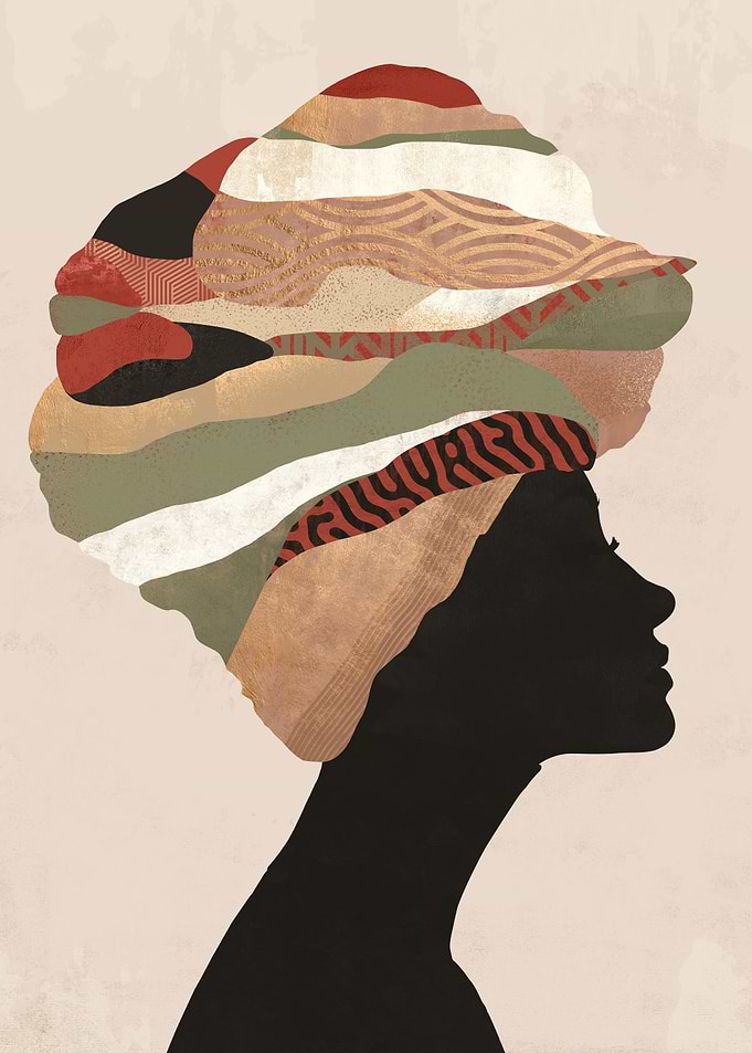 Woman Colorful 5