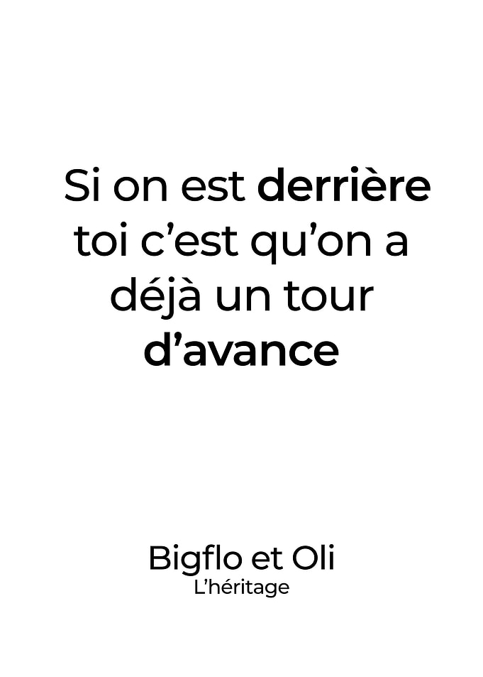 Bigflo et Oli Punchlines