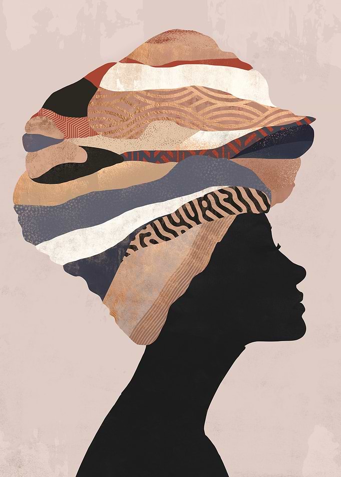 Woman Colorful 4