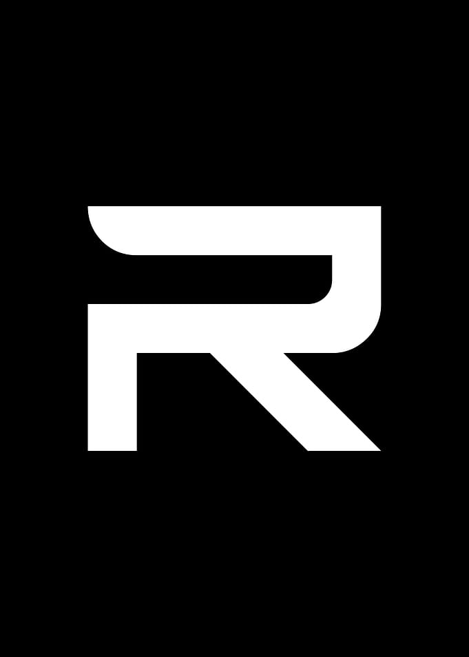 Tesla Font Letter R