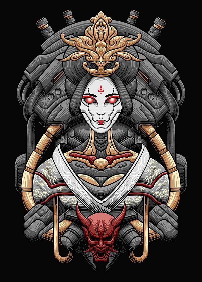 Mecha Geisha 03