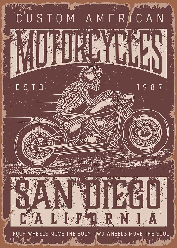 Custom American Motorcycle
