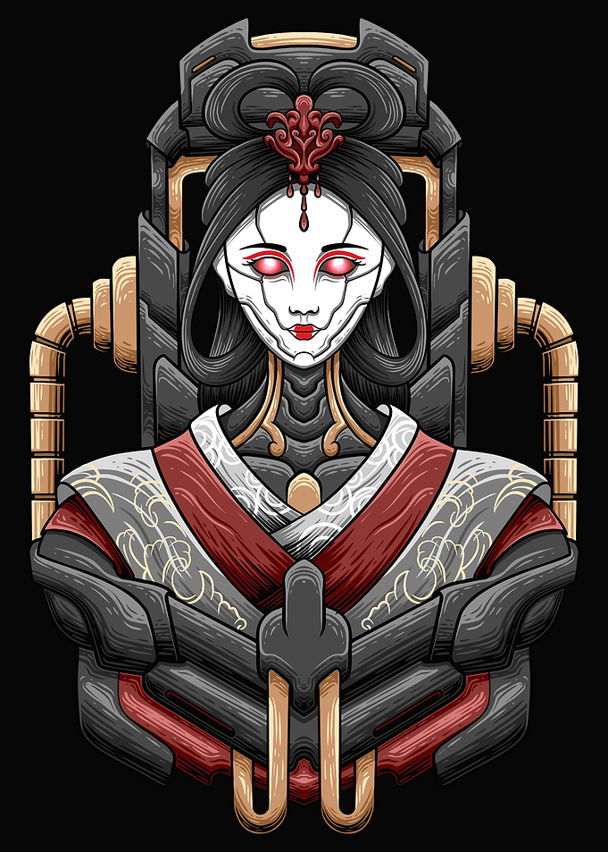 Mecha Geisha 06