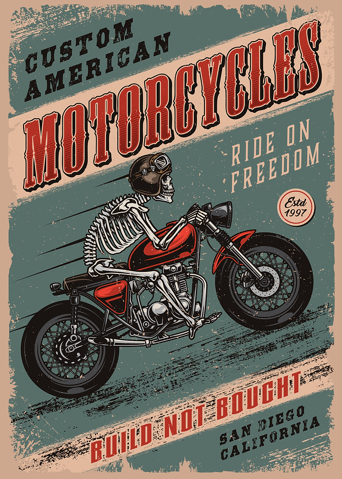 Custom American Motorcycle