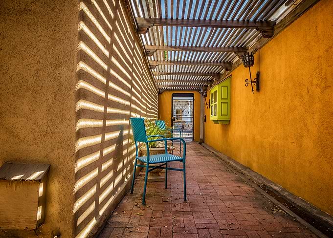 Patio Old Town New Mexico