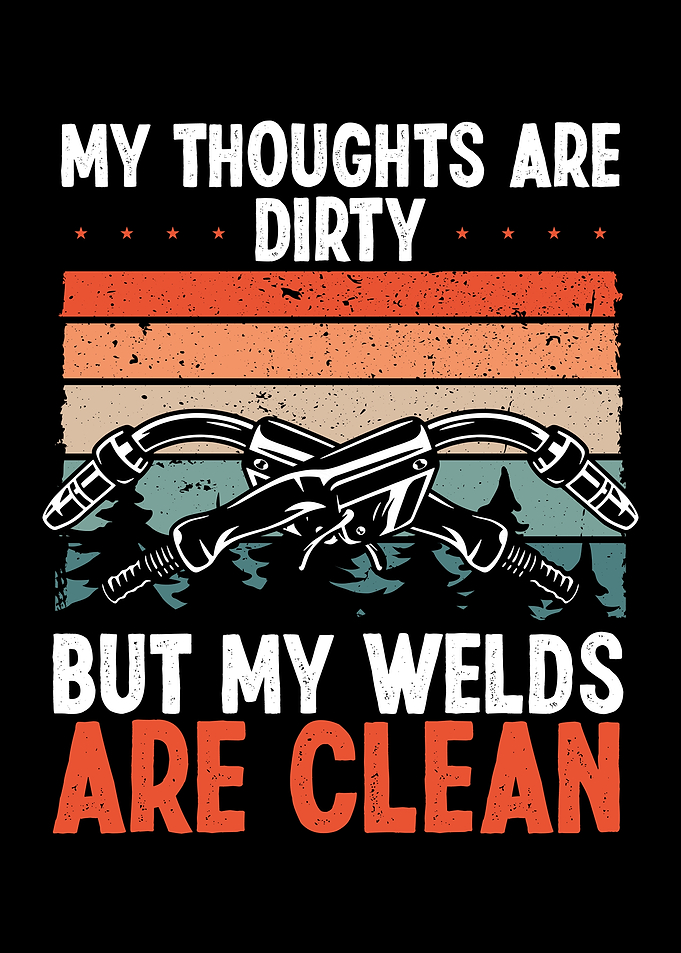 My welds are clean vintage