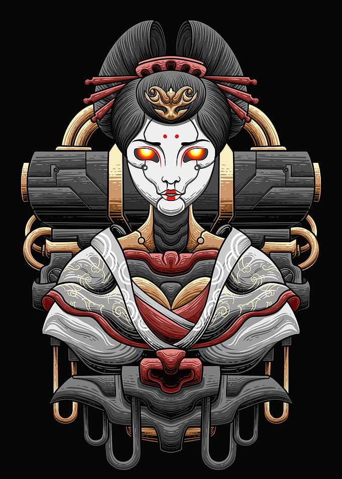 Mecha Geisha 04