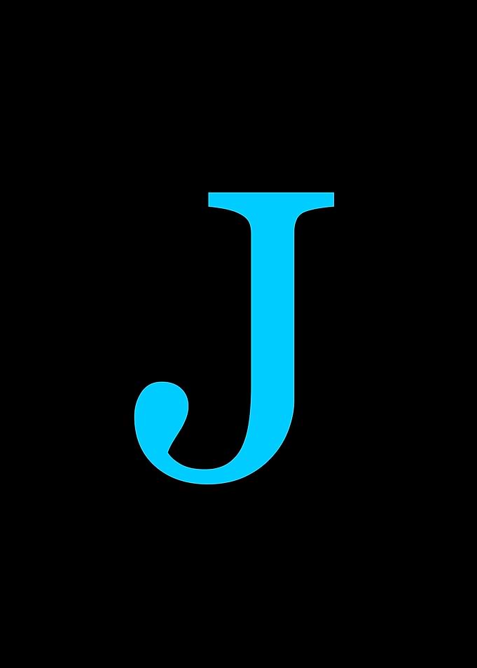 letter J