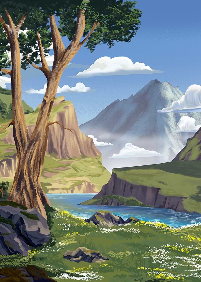 beautiful nature landscape