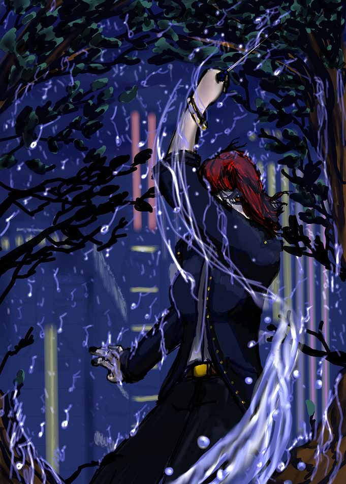 Conducting The Droplets