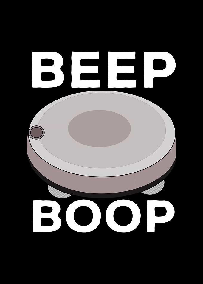 Beep Boop Robot Cleaner