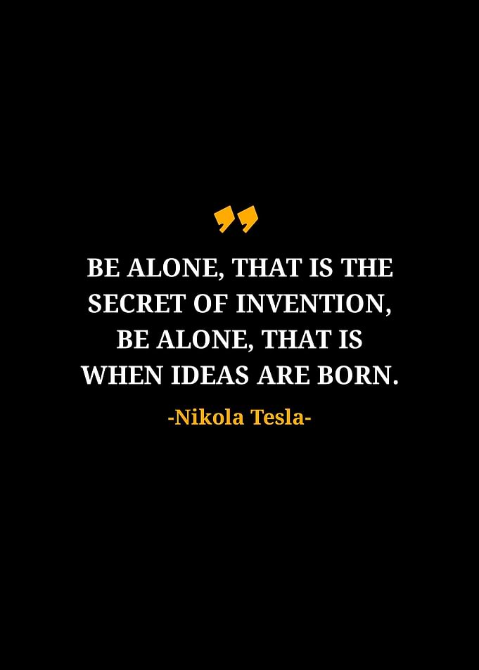 Nikola tesla quotes
