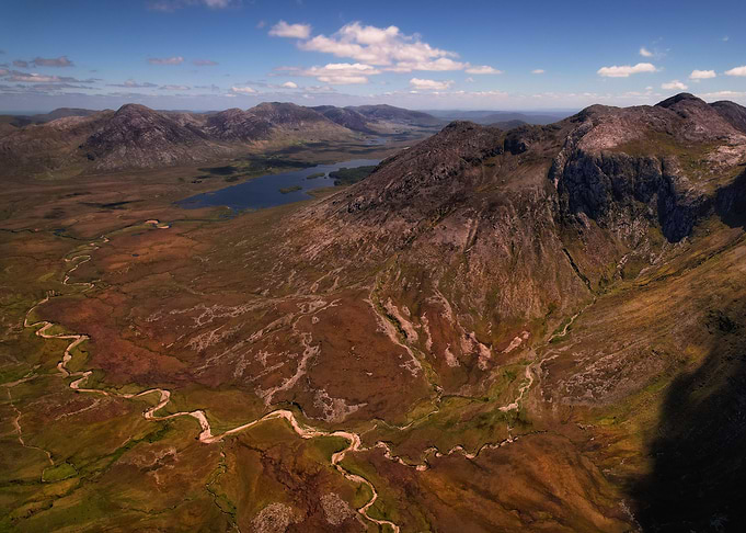 Scenic mountains