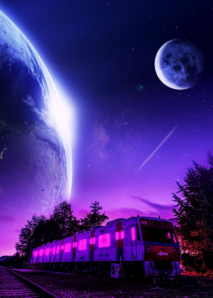 Neon train