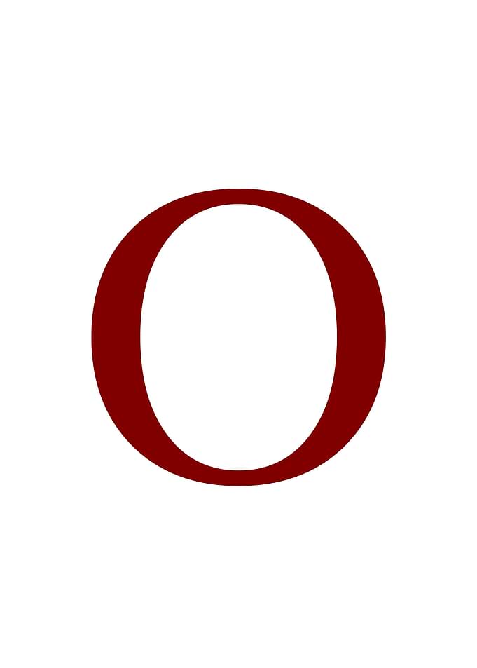 letter O