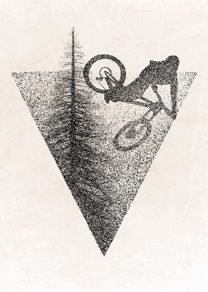 MTB Enduro and Bicycle