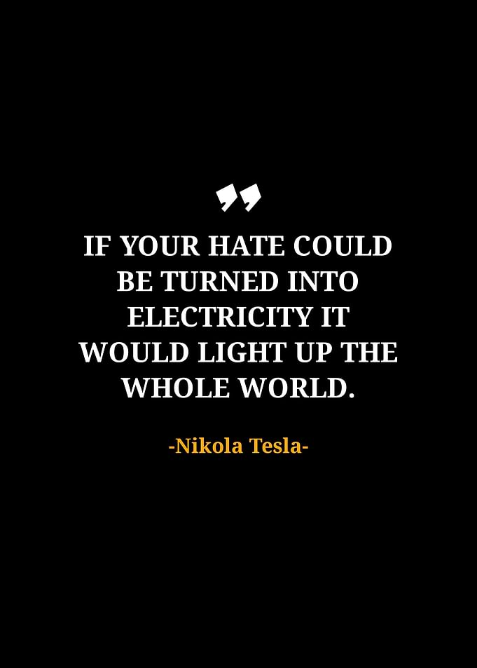 Nikola tesla quotes