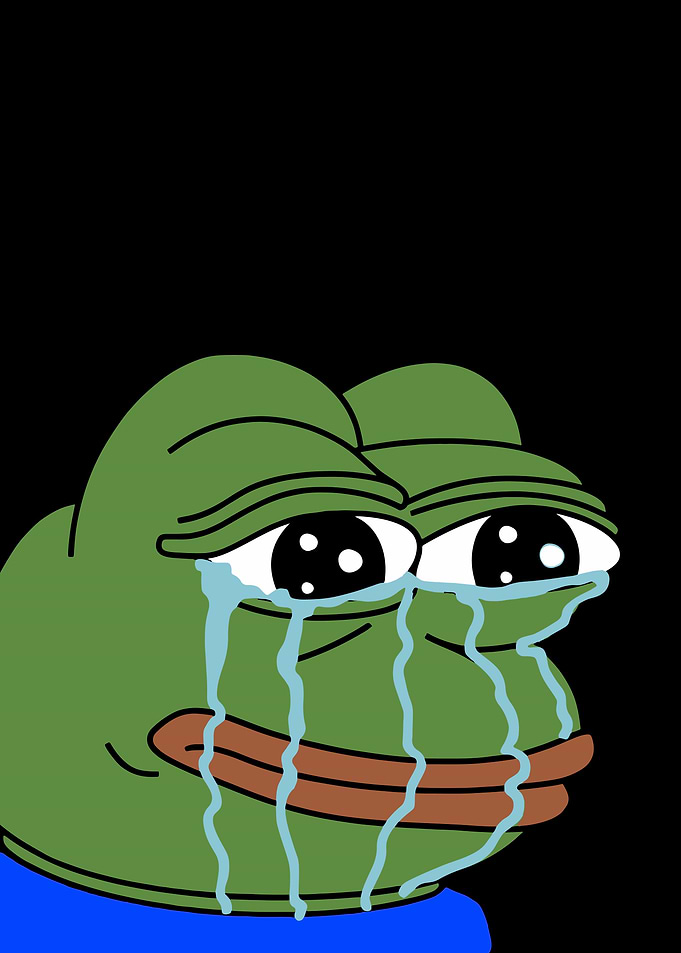 Sad Frog Crying