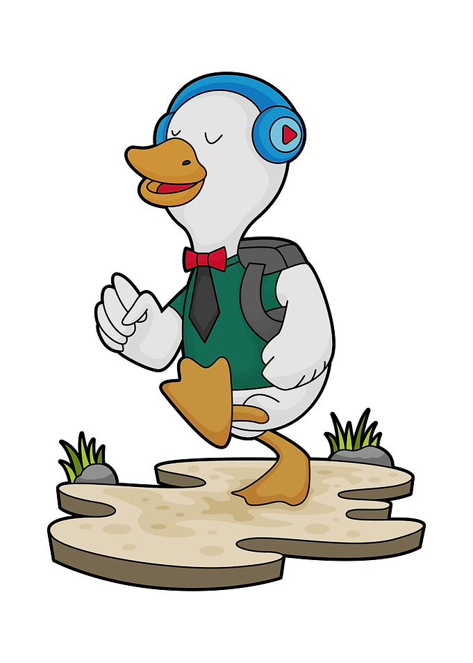 Duck Headphone Backpack