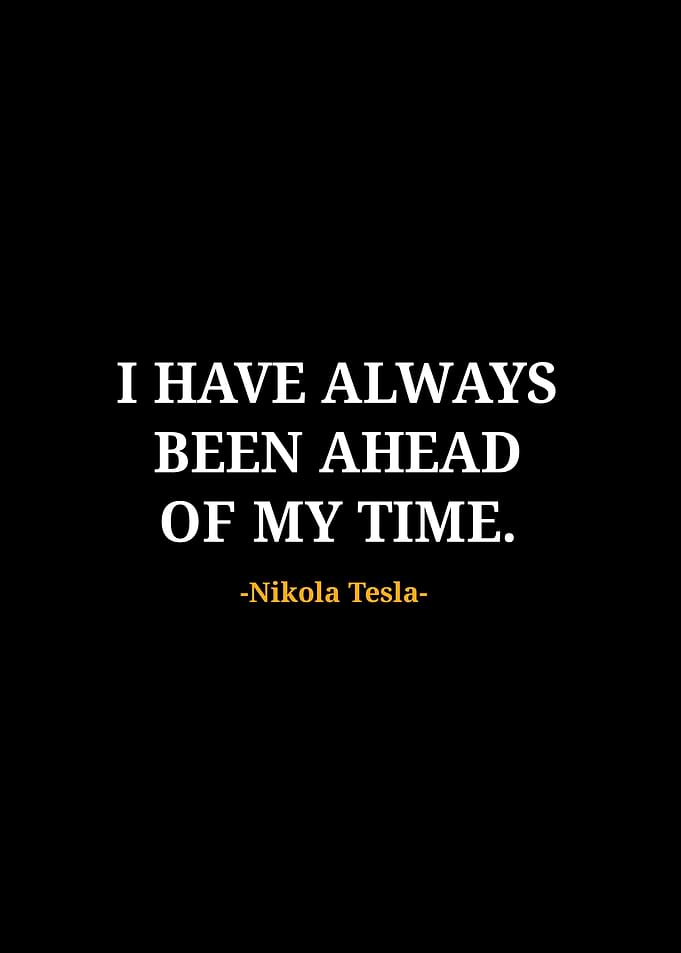 Nikola tesla quotes