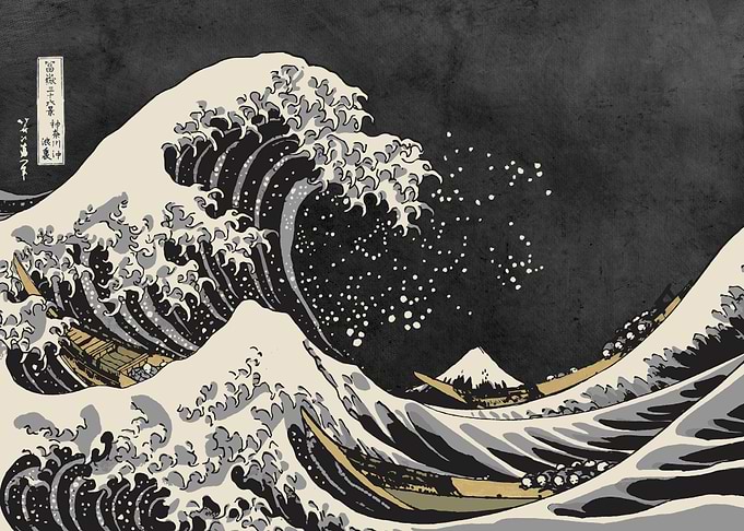 Dark Wave off Kanagawa