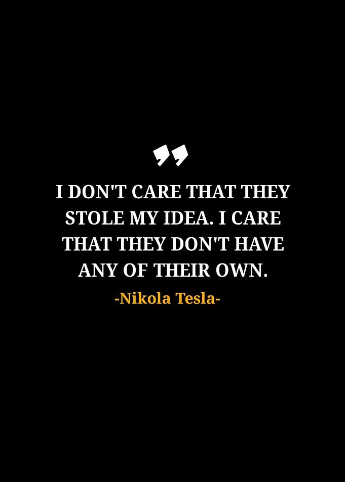 Nikola tesla quotes