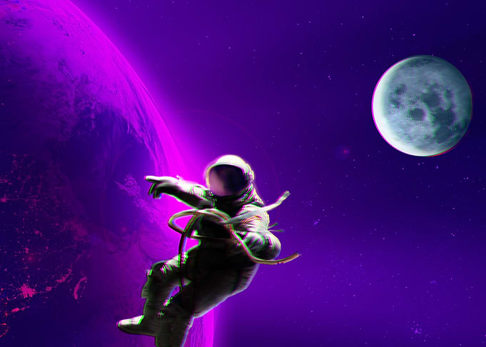 Lost in Space violet