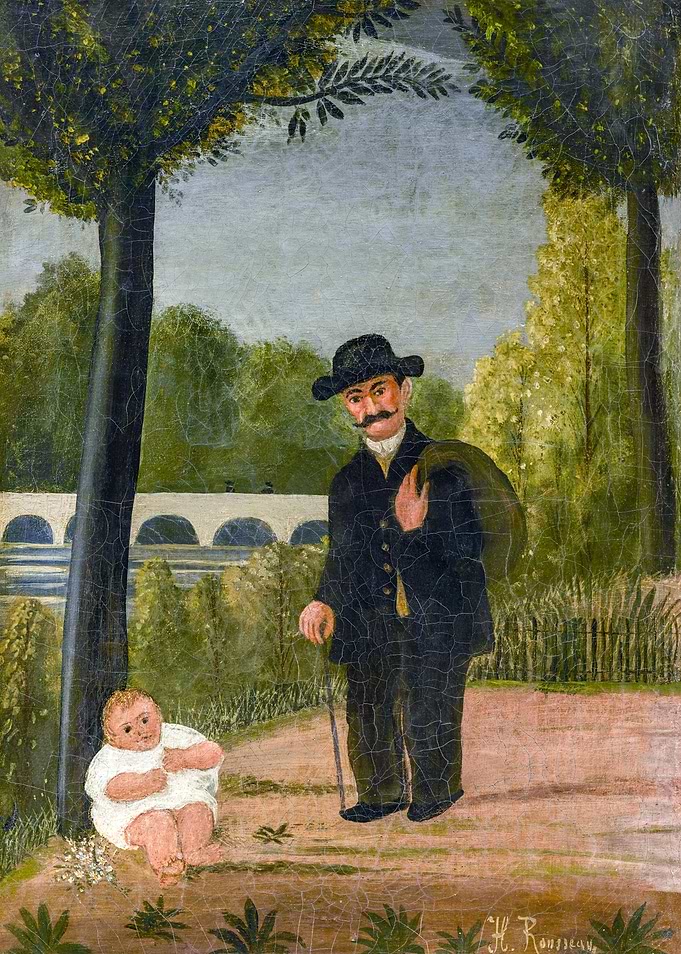 Stroller and Child