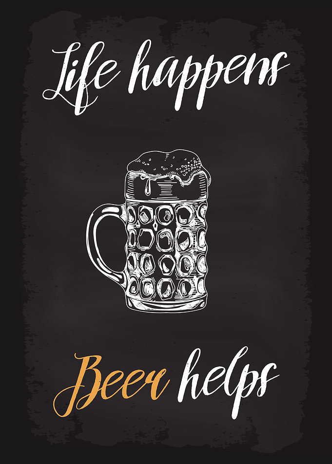 Life Happens Beer Helps